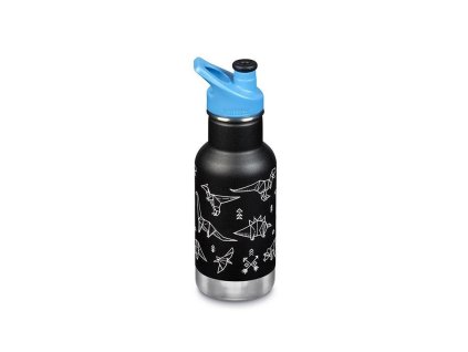 Termoska KLEAN KANTEEN Kid Classic Insulated 355 ml - Paper Dinos