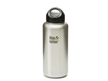 Láhev KLEAN KANTEEN Wide Brushed Stainless 1182 ml