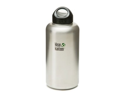 Láhev KLEAN KANTEEN Wide Brushed Stainless 1900ml