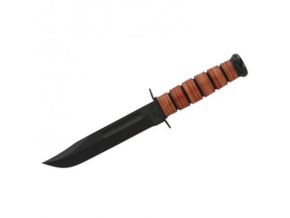 Full-size US NAVY KA-BAR - Straight Edge - pevné pouzdro