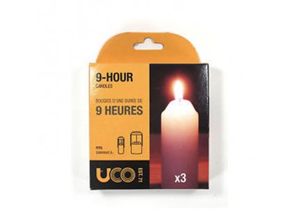 Svíčky UCO 9-Hour Candle Original Candles - 3 ks