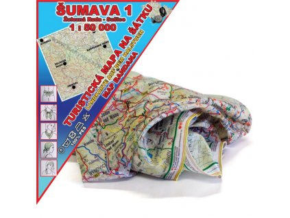 Šumava 1 – mapa na šátku