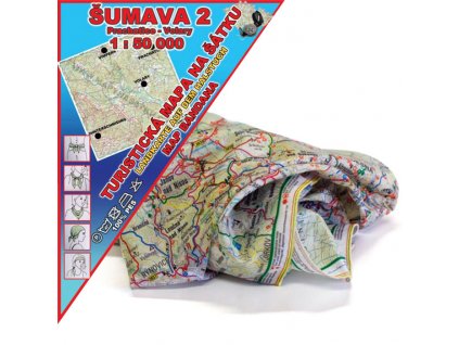 Šumava 2 – mapa na šátku