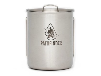 Nerezový hrnek s víčkem PATHFINDER Cup & Lid Set 739 ml
