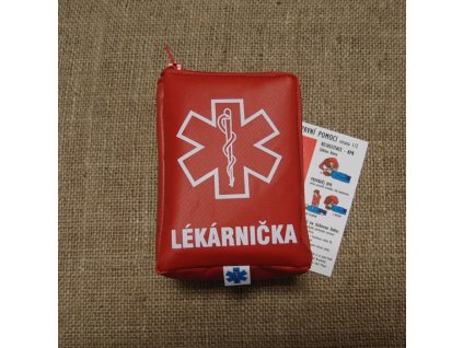 Lékárnička RESCUE First Aid - červená