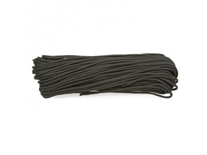 Padáková šňůra Parachute Cord Black - 30 m