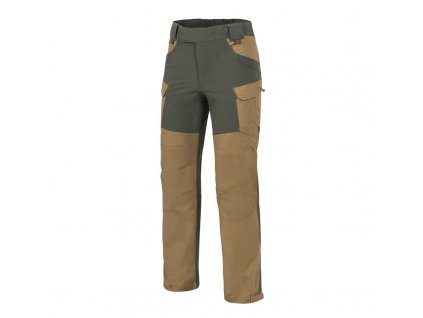 Kalhoty Helikon HYBRID OUTBACK PANTS DuraCanvas - Coyote / Taiga Green A