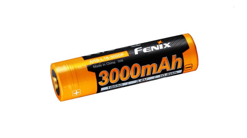 Vysokoproudová baterie Fenix 18650 3000 mAh (Li-ion)