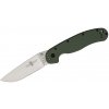 Ontario RAT-1 Satin Plain - OD Green Handle
