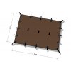 12882 2 bivakovaci celta plachta dd hammocks tarp m 3 5x2 5m coyote