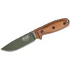 Nůž ESEE-4-POD-011 OD Green - Natural Canvas Micarta, přírodní