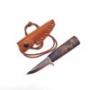 Nůž Juha Perttula JSP - Finger Guard Puukko 80 mm + pouzdro
