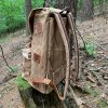 14088 2 batoh jubo bushcraft waxed poutnik 35l zeleny
