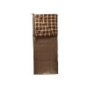 almond minus 2 141003 nordisk rectangular shape sleeping bag bungy cord brown front open top BUSHCRAFTshop CZ Nordisk 004
