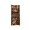 almond minus 2 141003 nordisk rectangular shape sleeping bag bungy cord brown front open top bottom BUSHCRAFTshop CZ Nordisk 005