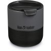 Termohrnek nerezový s víčkem Klean Kanteen Rise Lowball  (w/ Flip Lid) 296ml - Asphalt