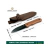 1322 4 beavercraft bsh5 bushcraft knife carbon steel 95mm walnut 05