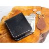 bushcraftshopCZ Sada na výrobu peněženky BeaverCraft Leather Crafting Kit Wallet Black Grey 01