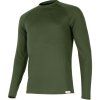 Vlněné merino triko ATAR 160g - tmavě zelené