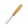 Kompaktní řezbářské dláto BeaverCraft K5/12 - Compact straight rounded chisel - Sweep No.5