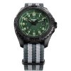 874 1 hodinky traser p96 outdoor pioneer evolution green na textilnim nato remenu