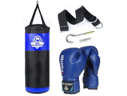 Sada pro trénink boxu DBX BUSHIDO DBX Kids60.2 modrá