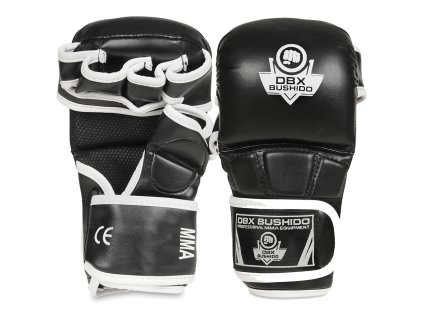 MMA sparingové rukavice DBX BUSHIDO Phantom White (E1v9)