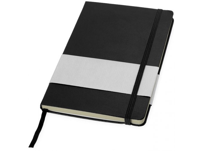 Zápisník (formátu A5), černá sytá