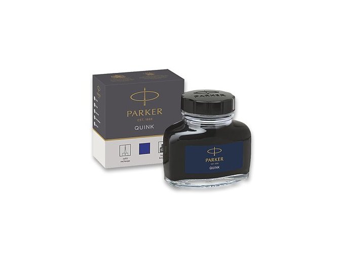 Parker Blue-Black, modročerný lahvičkový inkoust