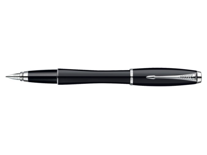 Parker Urban Fashion London Cab Black CT, plnicí pero  + praktický zápisník FLEMMING ZDARMA