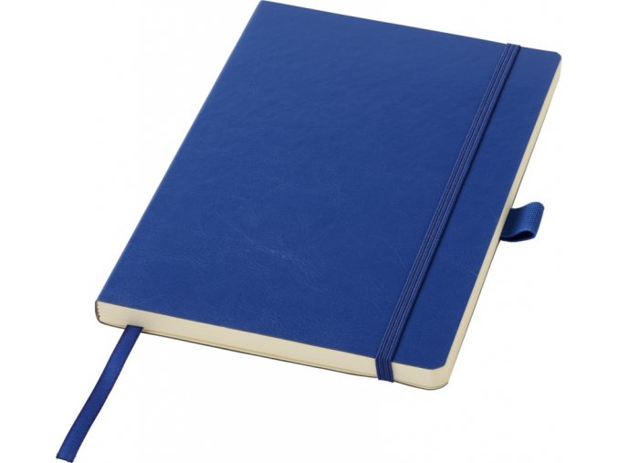 Zápisník z PU kůže A5, modrý