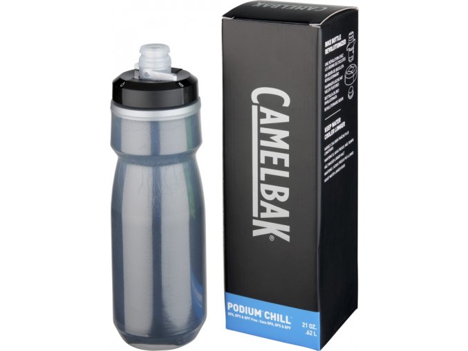 Sportovní láhev Podium Chill 620 ml, černá