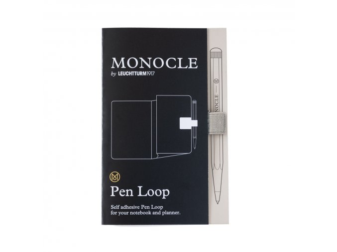 pen loop monocle stiftschlaufe light grey