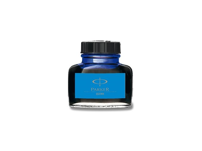 Parker Blue, modrý lahvičkový inkoust
