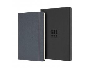 moleskine classic leather niebieski 1