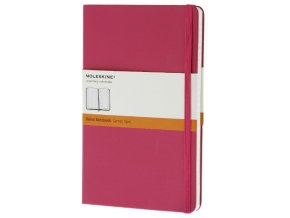 ZÁPISNÍK MOLESKINE, RŮŽOVÝ LINKOVANÝ (S), TVRDÁ VAZBA