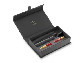 Parker IM Premium Red GT sada - kuličkové pero a pouzdro