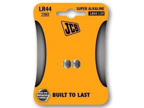 JCB alkalická baterie LR44, blistr 2 ks