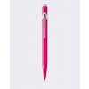 1 0011 849 popline fluorescent purple ballpoint pen with holder 1