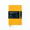 notebook b6 monocle softcover 128 numbered pages yellow dotted 2