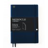 notebook b5 monocle softcover 128 numbered pages navy dotted