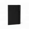 Notebook Pininfarina A5 tečkovaný, černý