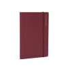 Notebook Pininfarina A5 tečkovaný, tmavě červený