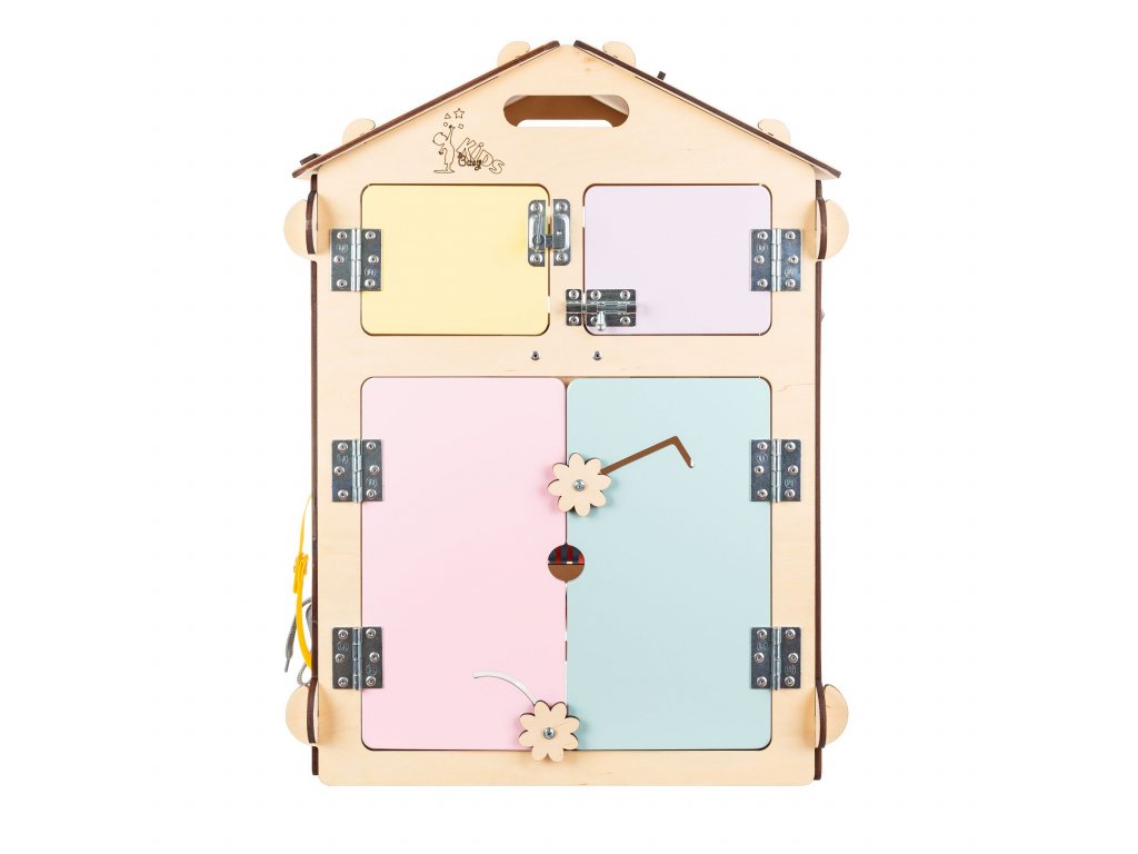 BusyKids House Pastel Natura Activity Board - Limited Edition - BusyKids  Toys