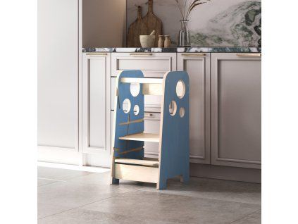 Montessori Learning Tower 3-in-1 - Light Blue