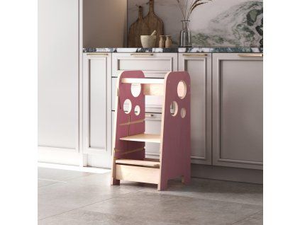 Montessori Learning Tower 3-in-1 - Pink