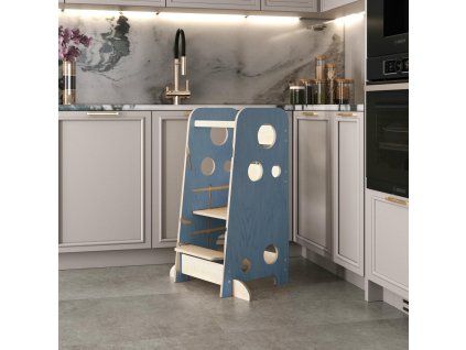 Montessori Learning Tower 3-in-1 – XL – Light Blue