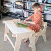 Set - Growing table and chair for children