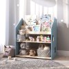 Montessori 2-in-1 Multi-Purpose Shelf – Light Blue
