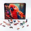 BusyKids Wooden Parrot Puzzle